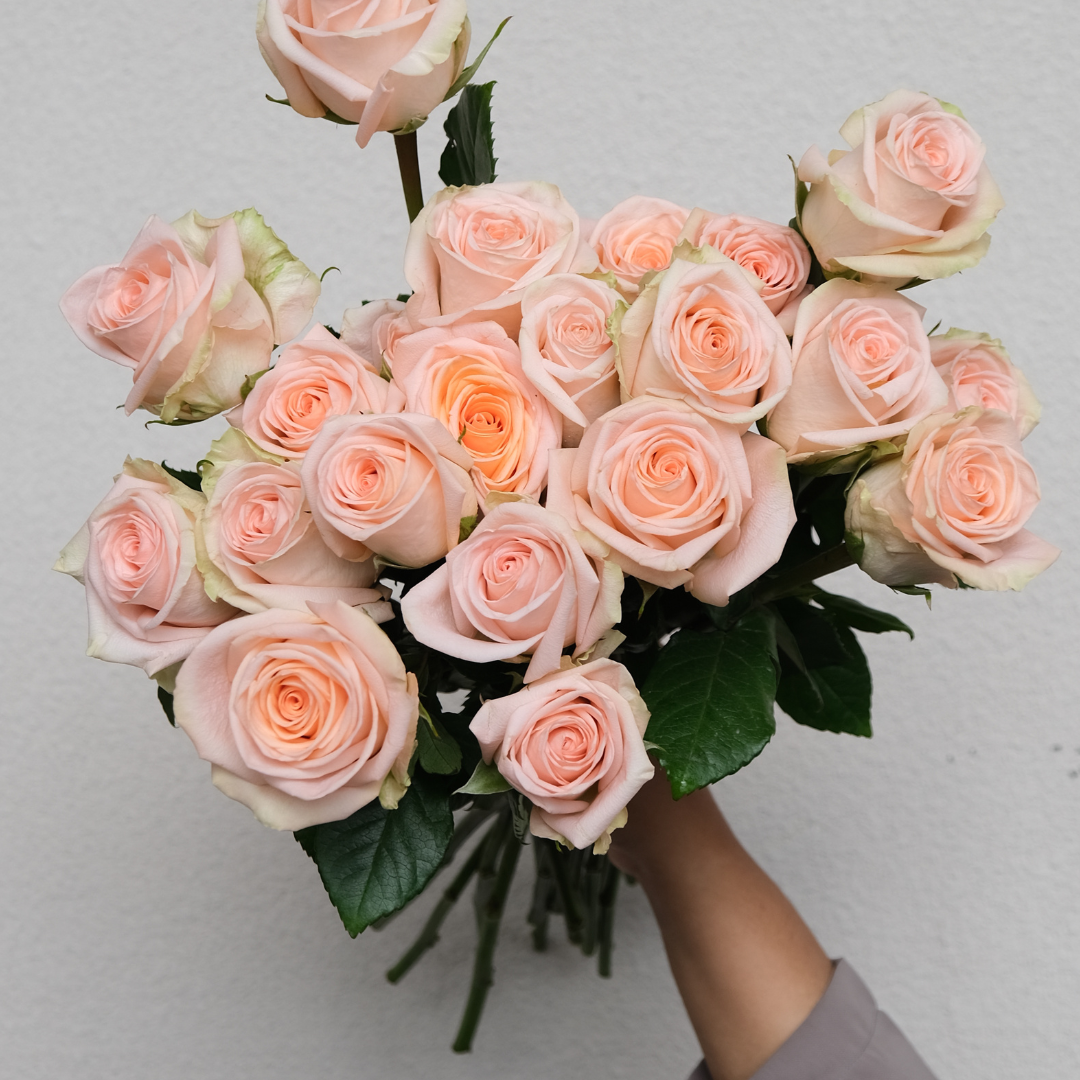 Tiffany Rose Peach Bouquet