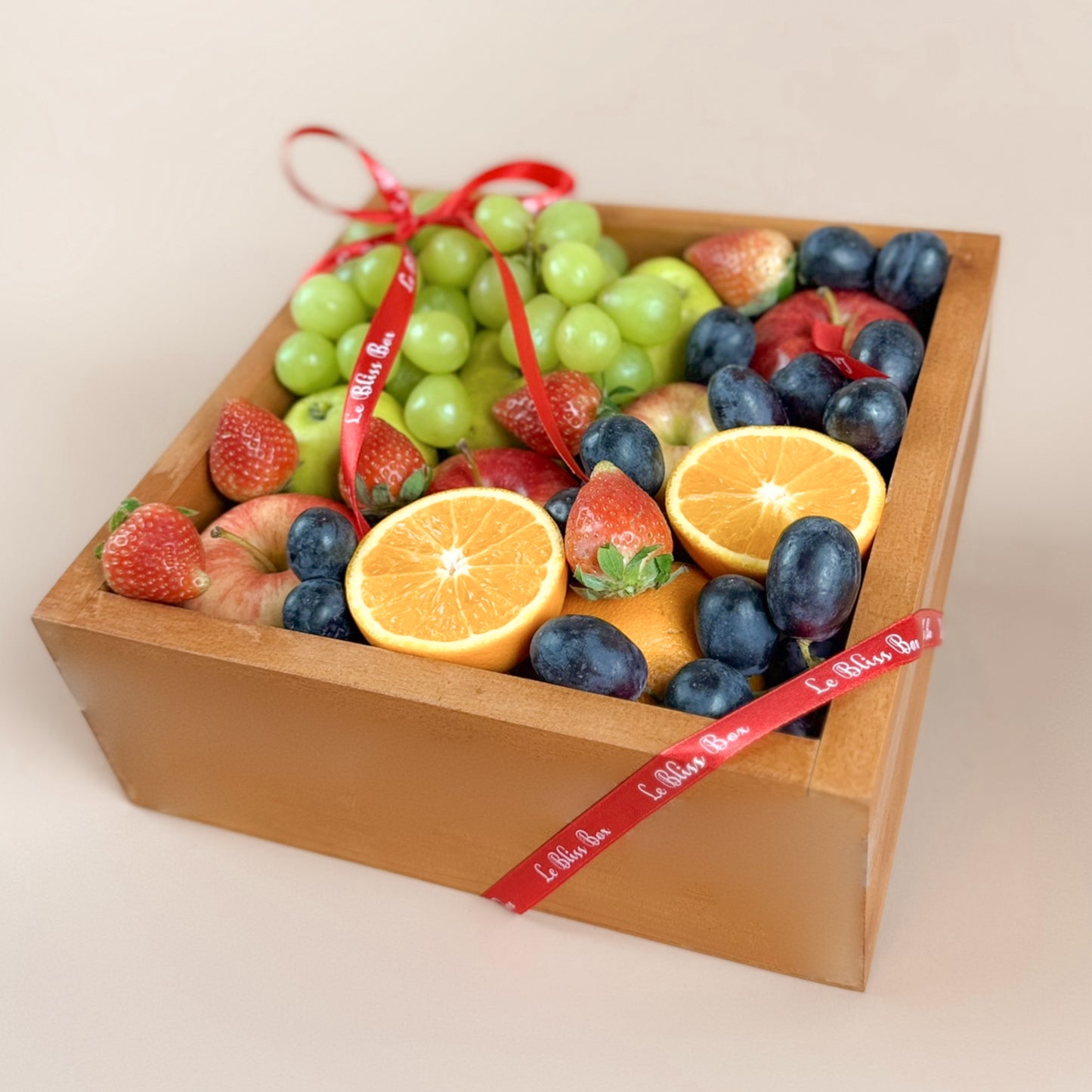 Petite Colorful Wooden Fruit Box
