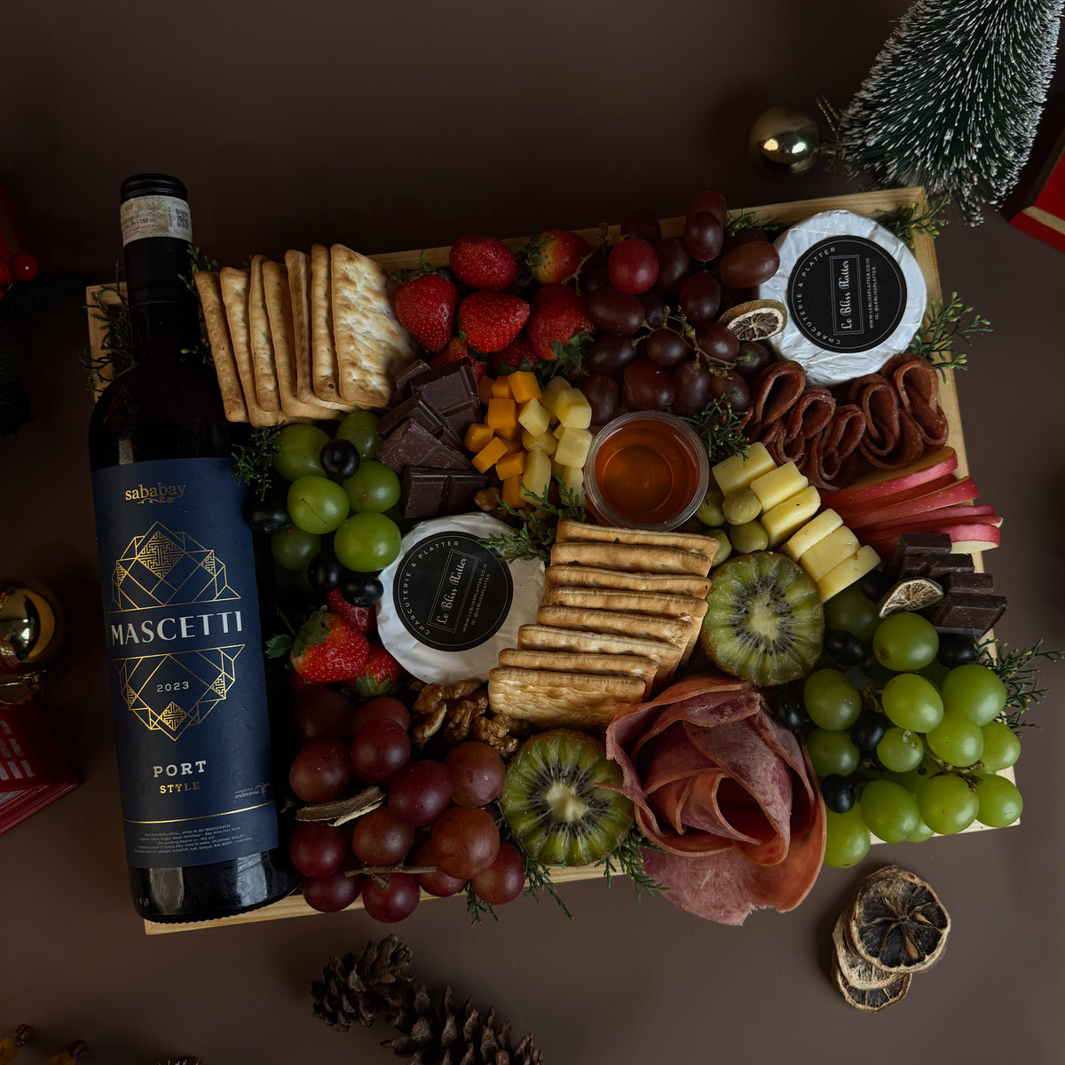 Mascetti Festive Cheese Platter