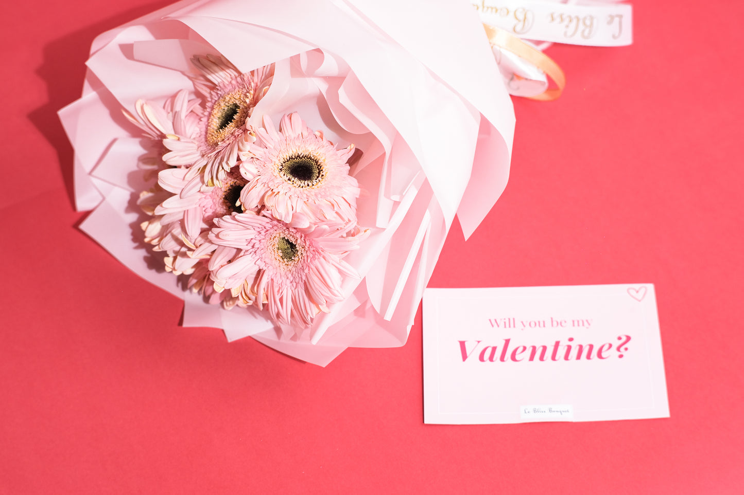 Sweet Pink Bouquet Valentines Edition