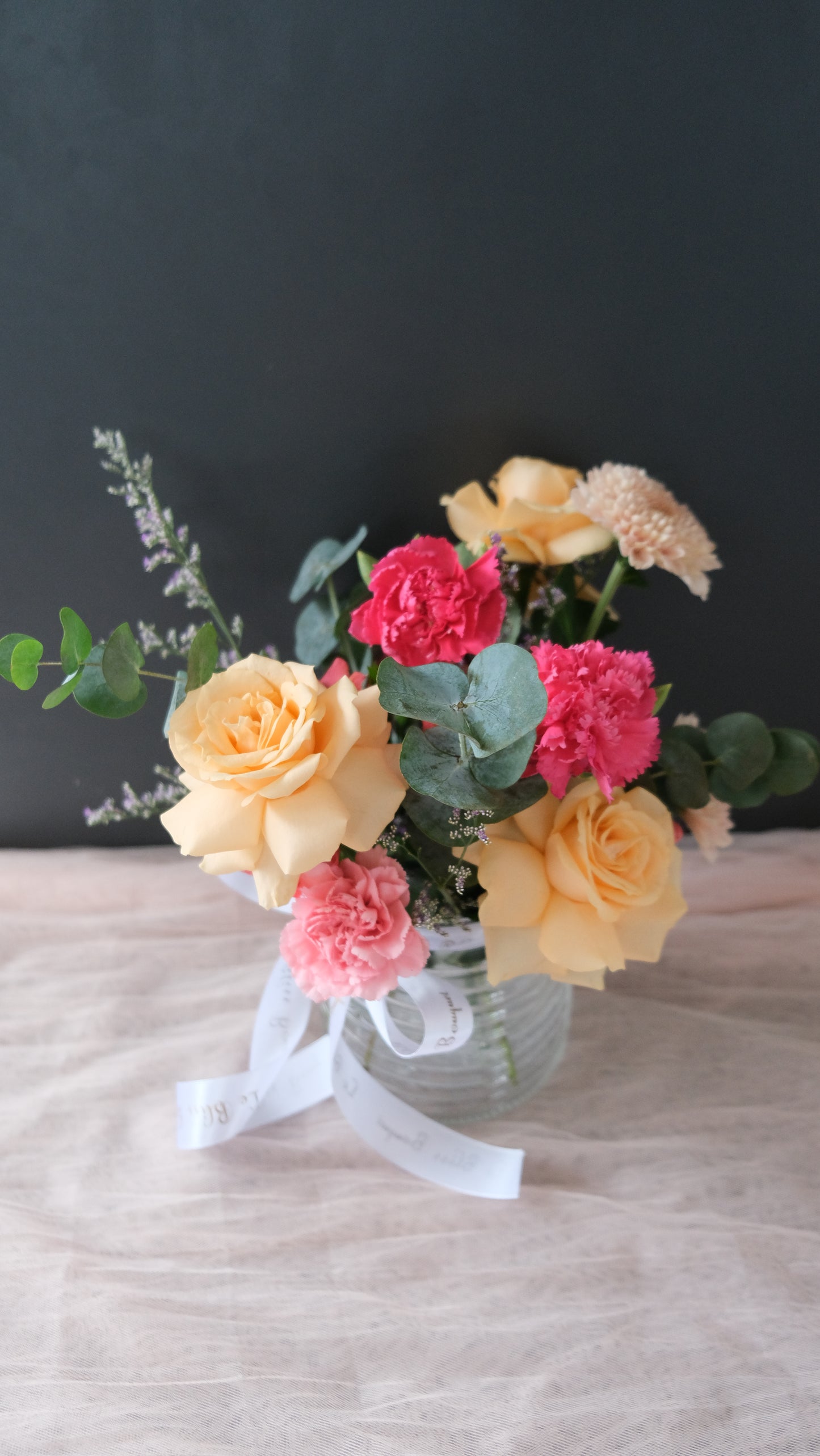 Peach Pink Small Vase