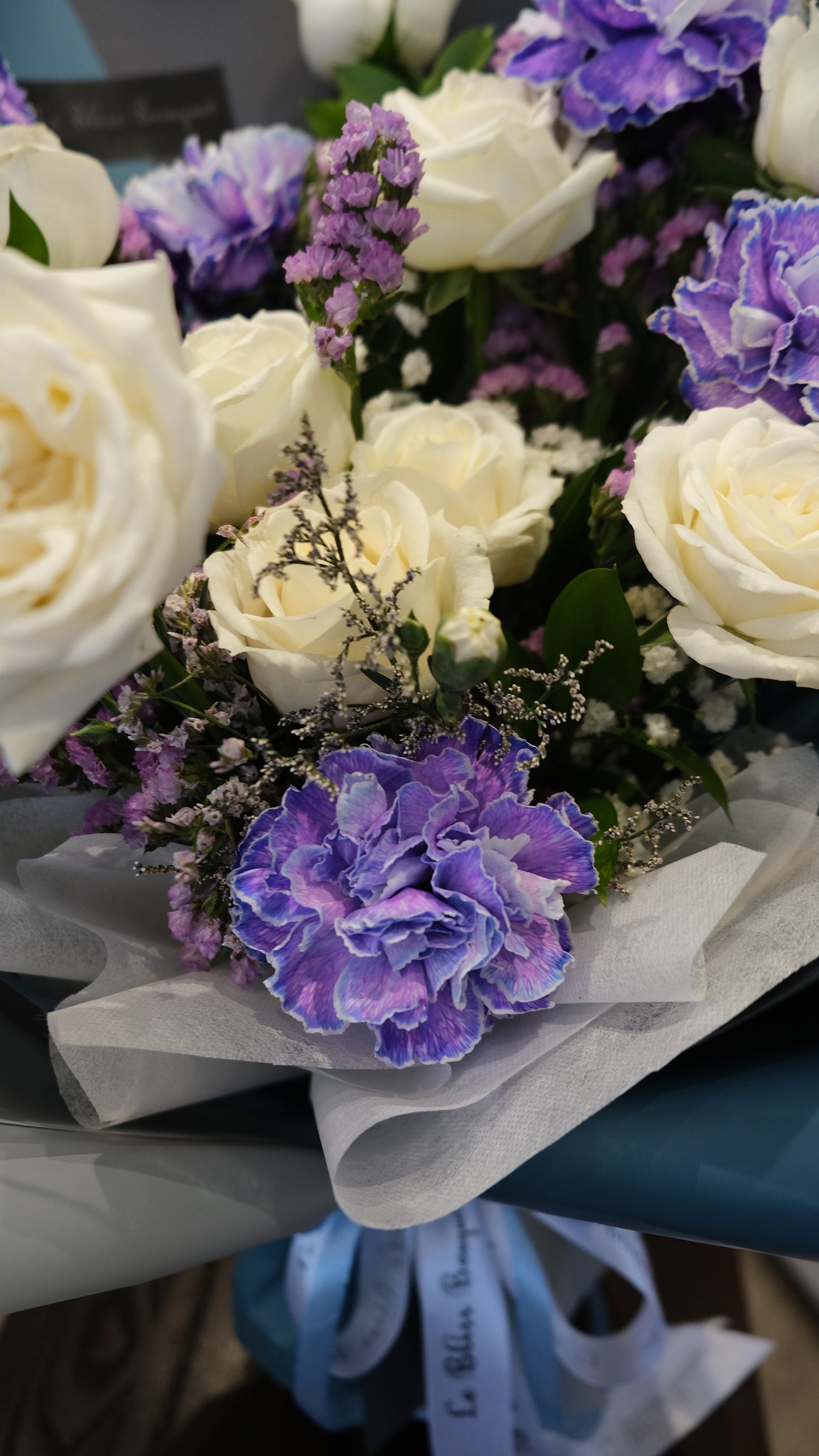 Blue White Harmony Bouquet