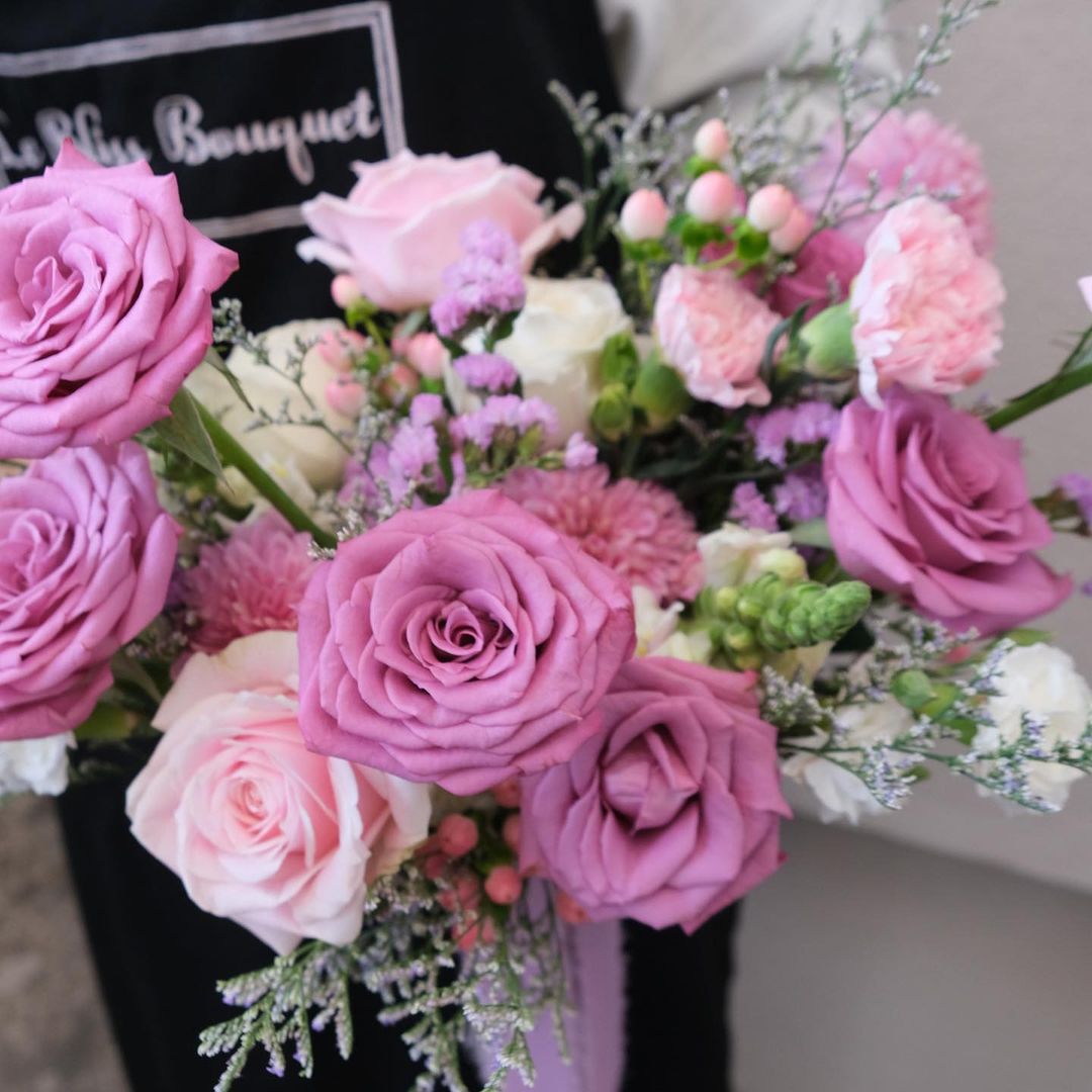 Cool Water Rose Bouquet
