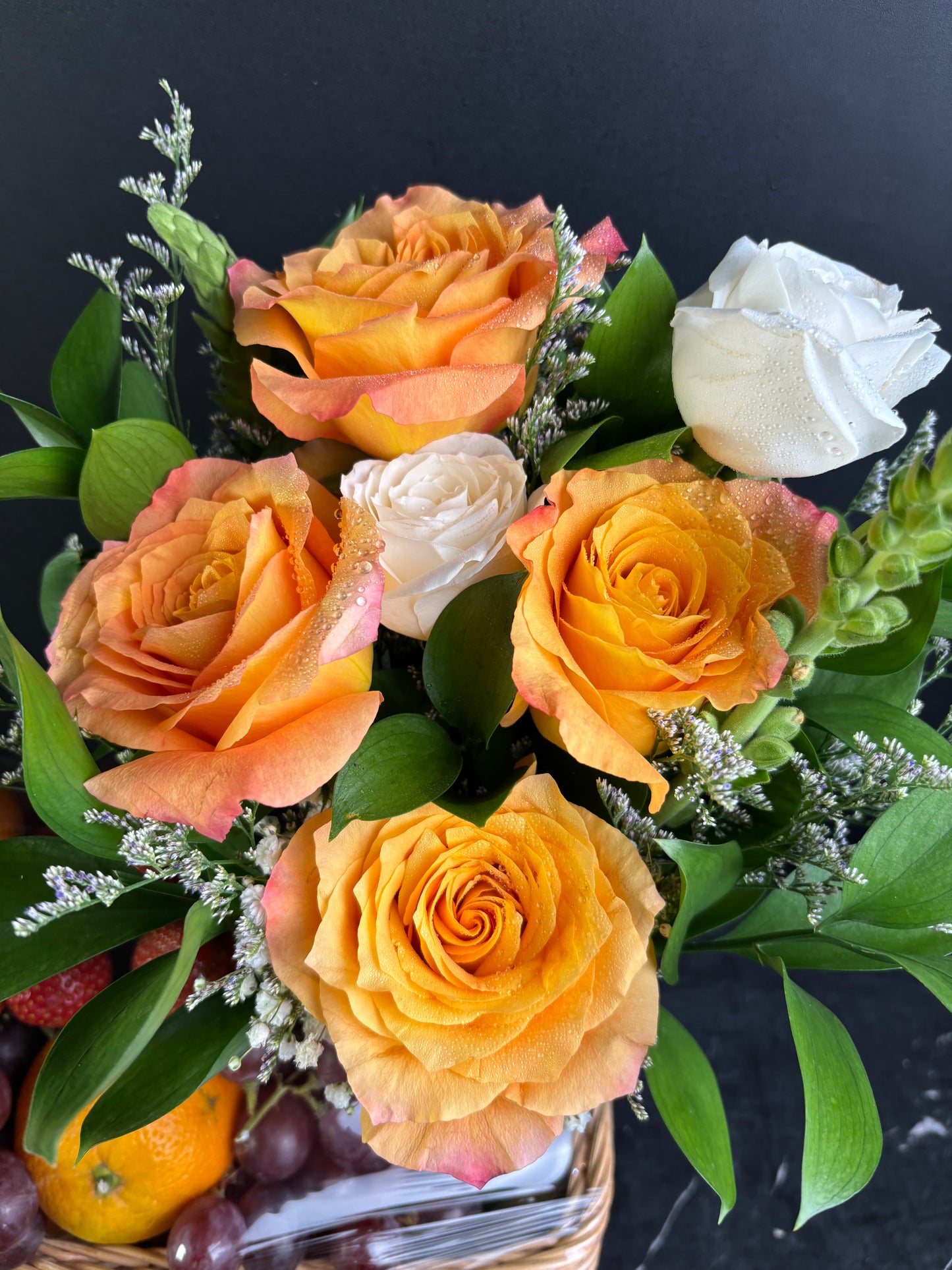 Free Spirit Rose Fruit Parcel