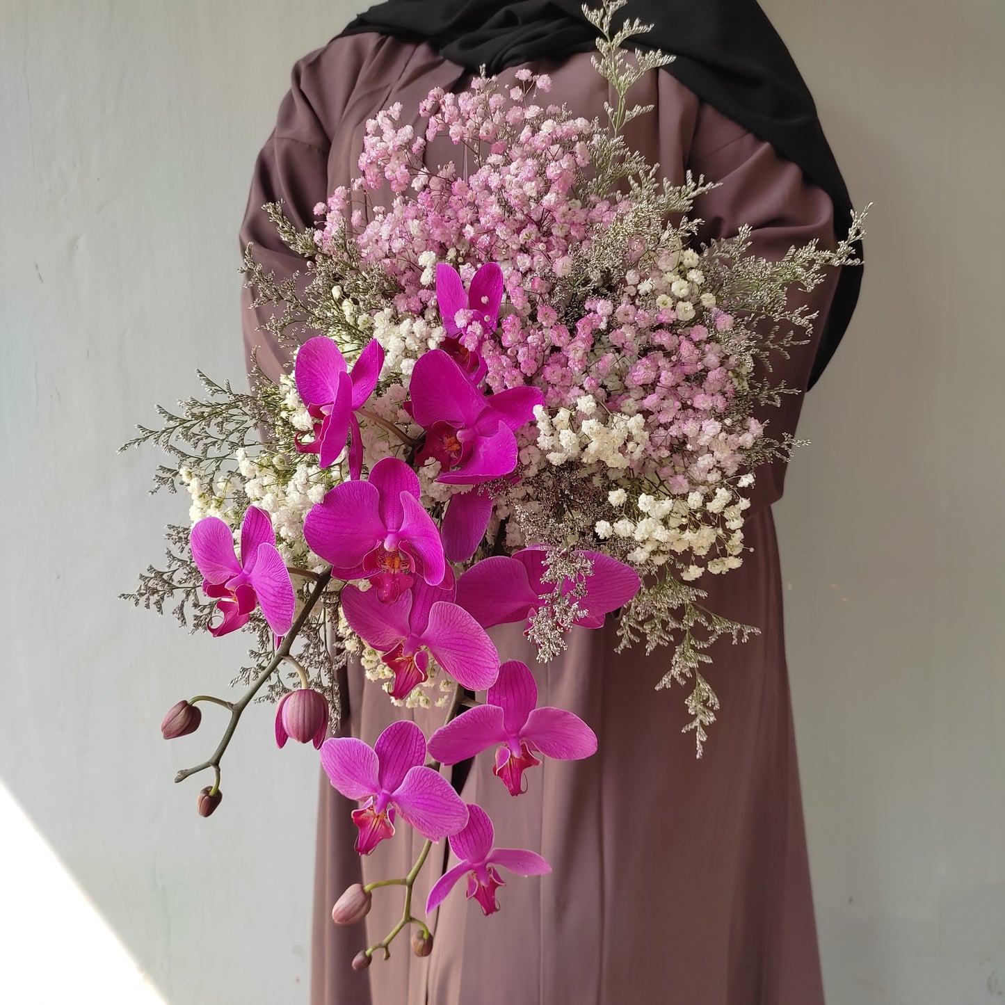 Purple Orchid Bridal Bouquet