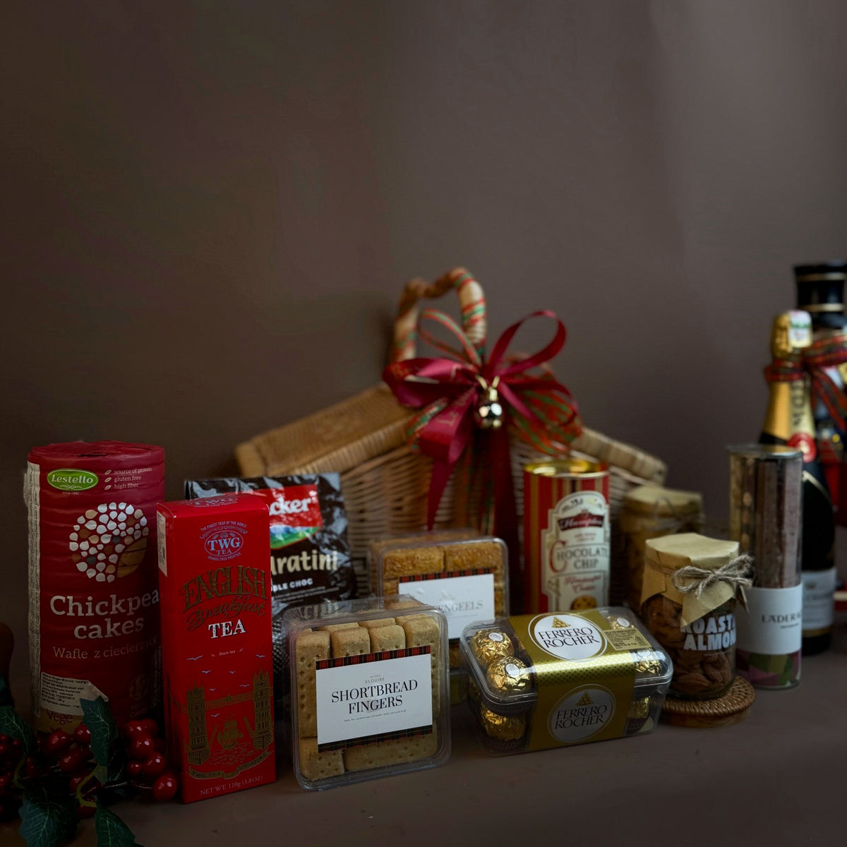 The Champagne Christmas Picnic Hamper