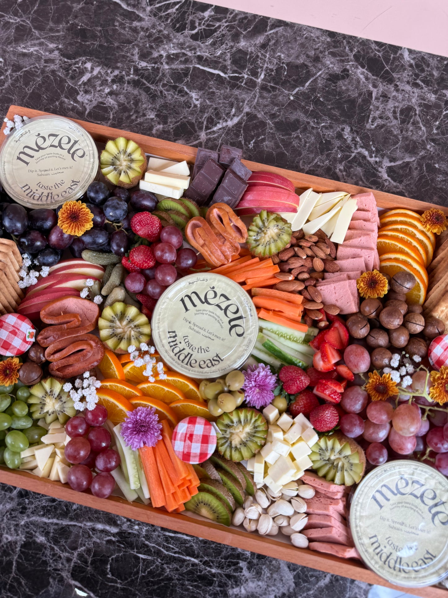 Grand Vegan Charcuterie Crudites Platter