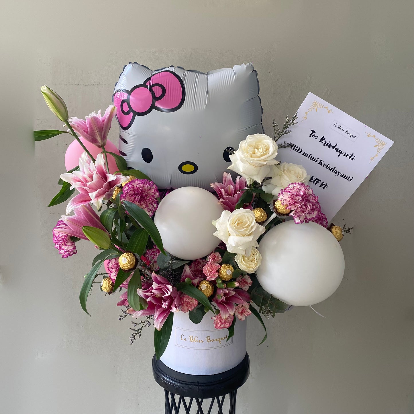 Hello Kitty Lily Balloon Bloombox