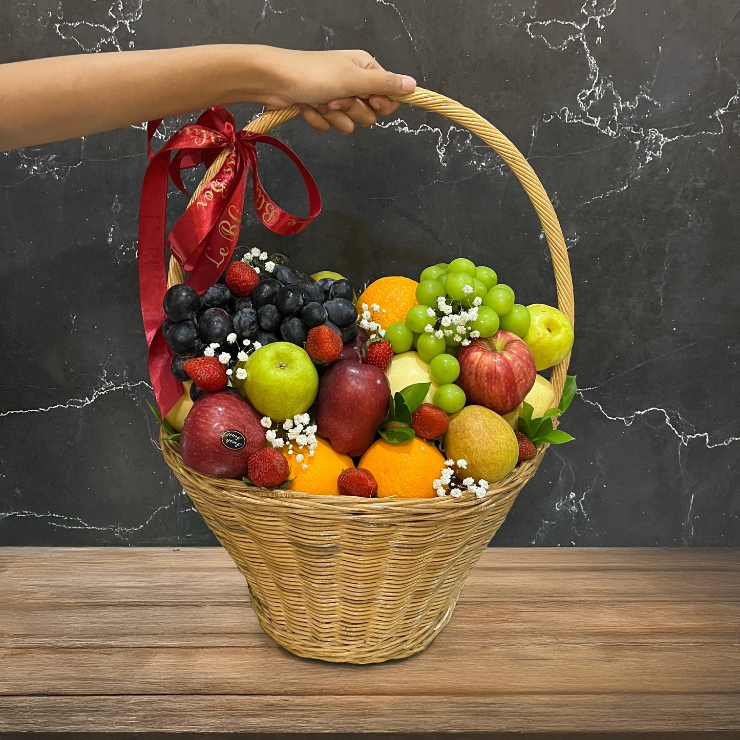 Royal Harvest Parcel Buah Full Import Jakarta, parcel buah dengan buah premium ukuran besar by le bliss box, pengriiman surabaya, Jakarta, tangerang