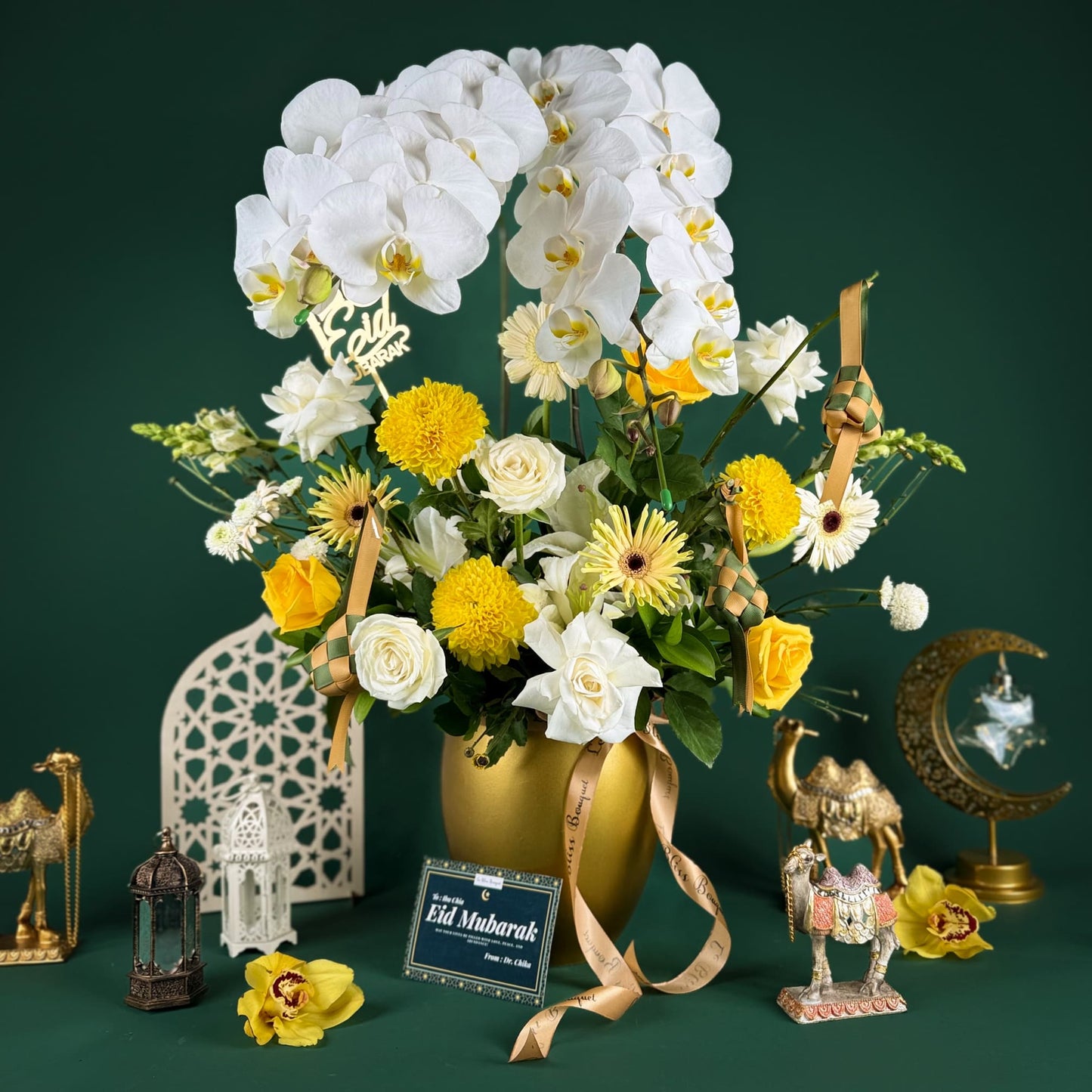 Eid Fitri Grand Vase Arrangement