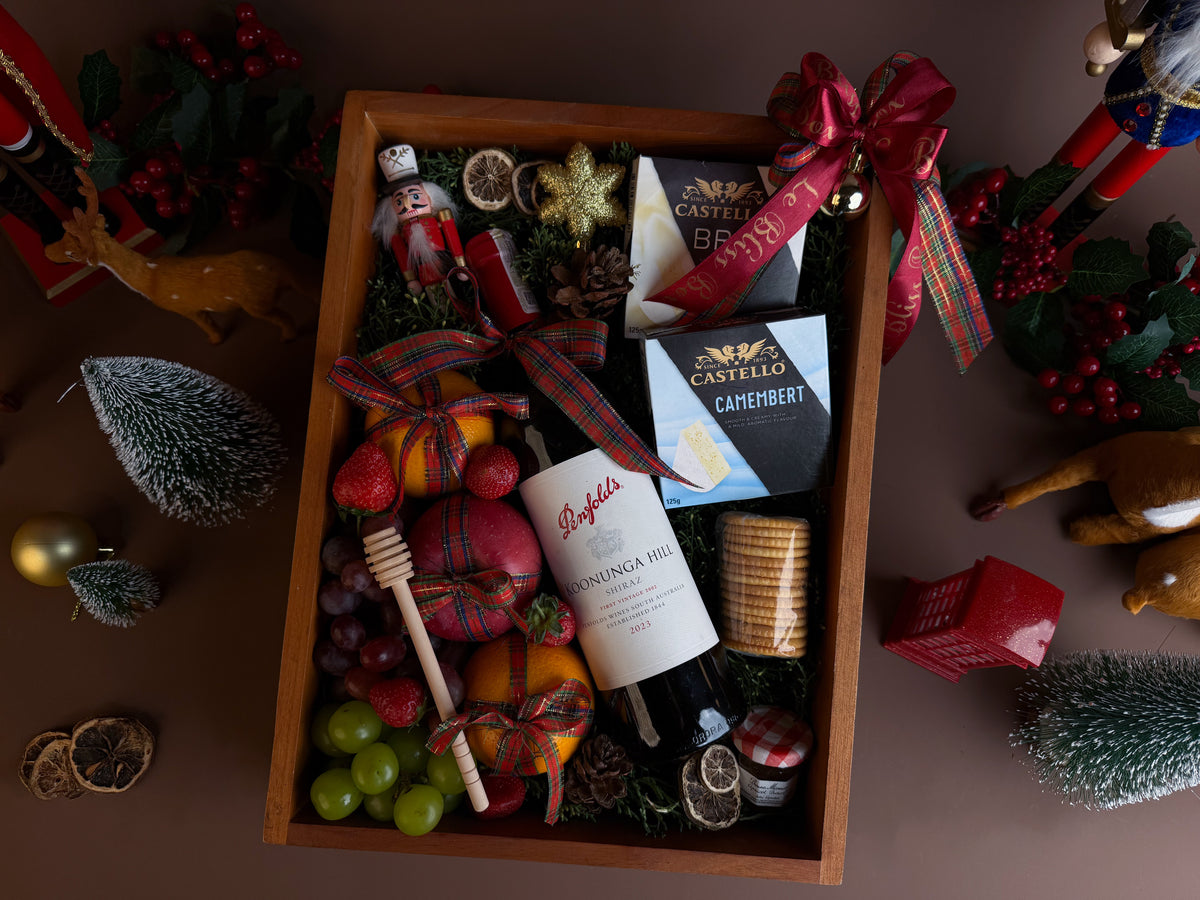 Koonunga Christmas Cheese Fruit Hamper
