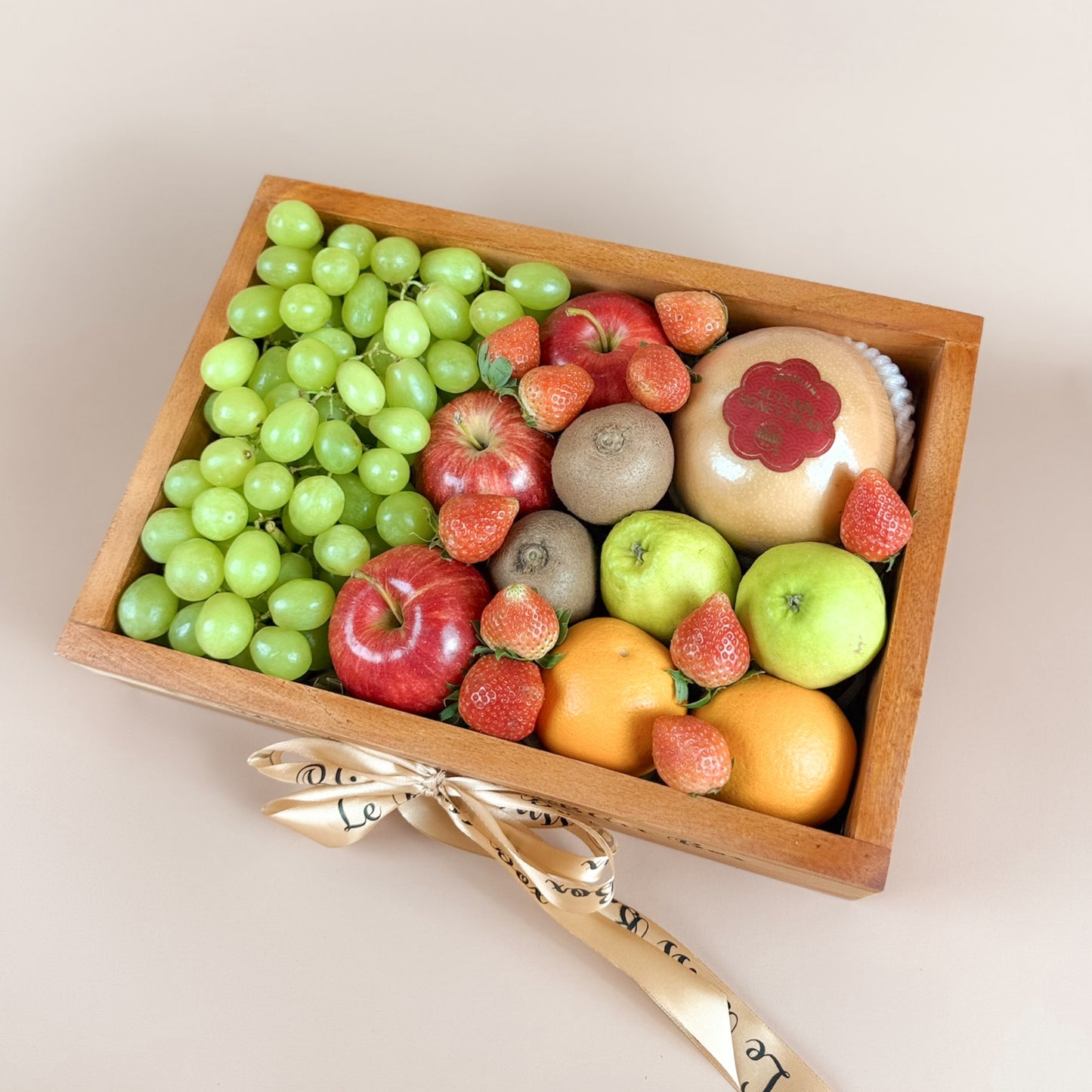 Golden Vale Wooden Fruit Box