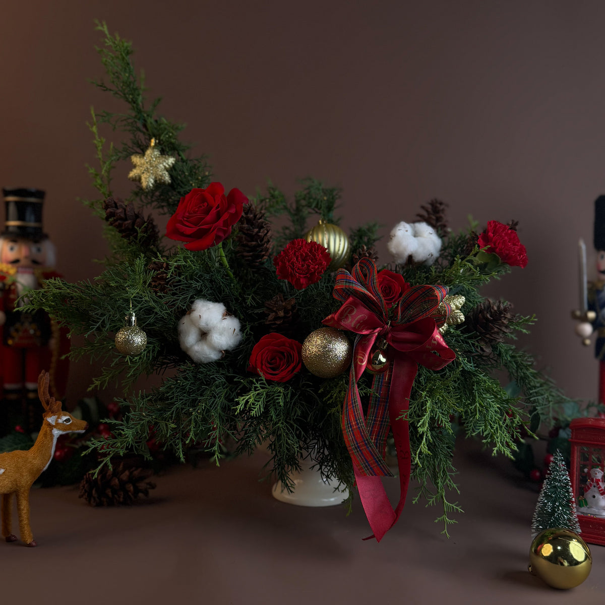 Evergreen Estate Vase Arrangement