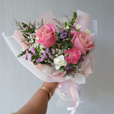 hermosa bouquet by le bliss bouquet florist surabaya, toko bunga surabaya