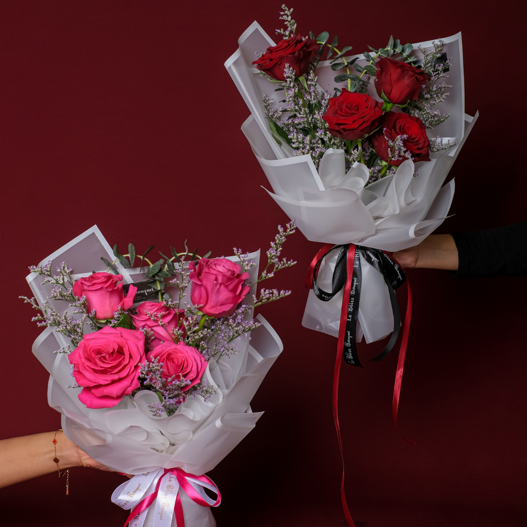 Blissful Ecuadorian Roses Bouquet - Le Bliss Bouquet