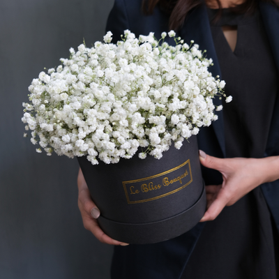 Baby's Breath Petite Bloombox - Le Bliss Bouquet