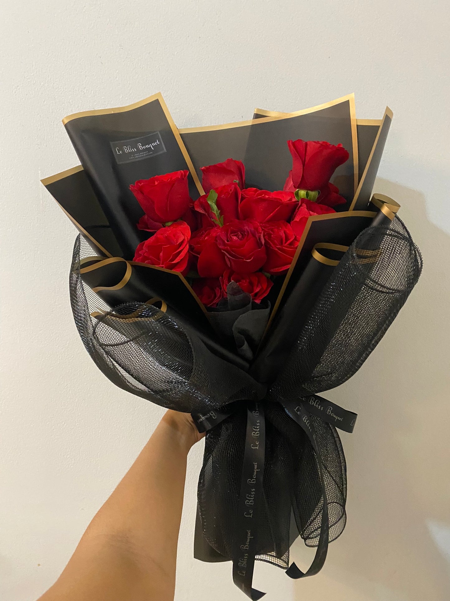 17 red rose bouquet by le bliss bouquet jakarta tangerang delivery