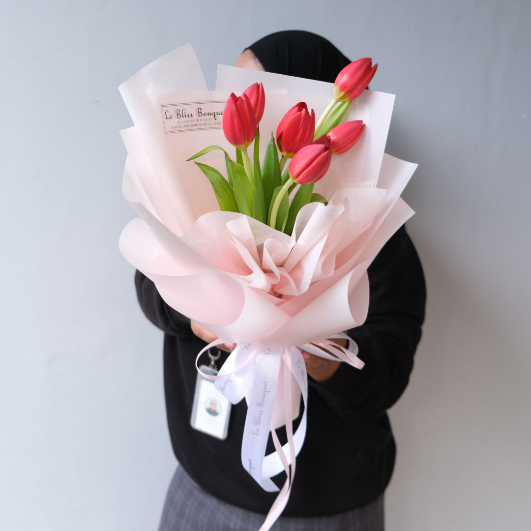 Classic Red Tulip Bouquet