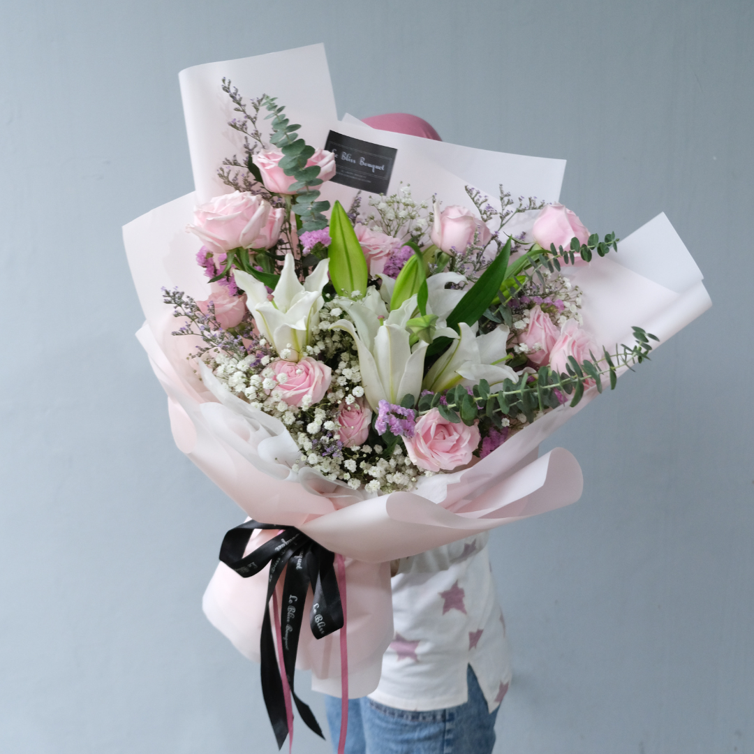 Lily Bouquet Buket Bunga Jakarta, florist jakarta, florist surabaya, florist Cirebon