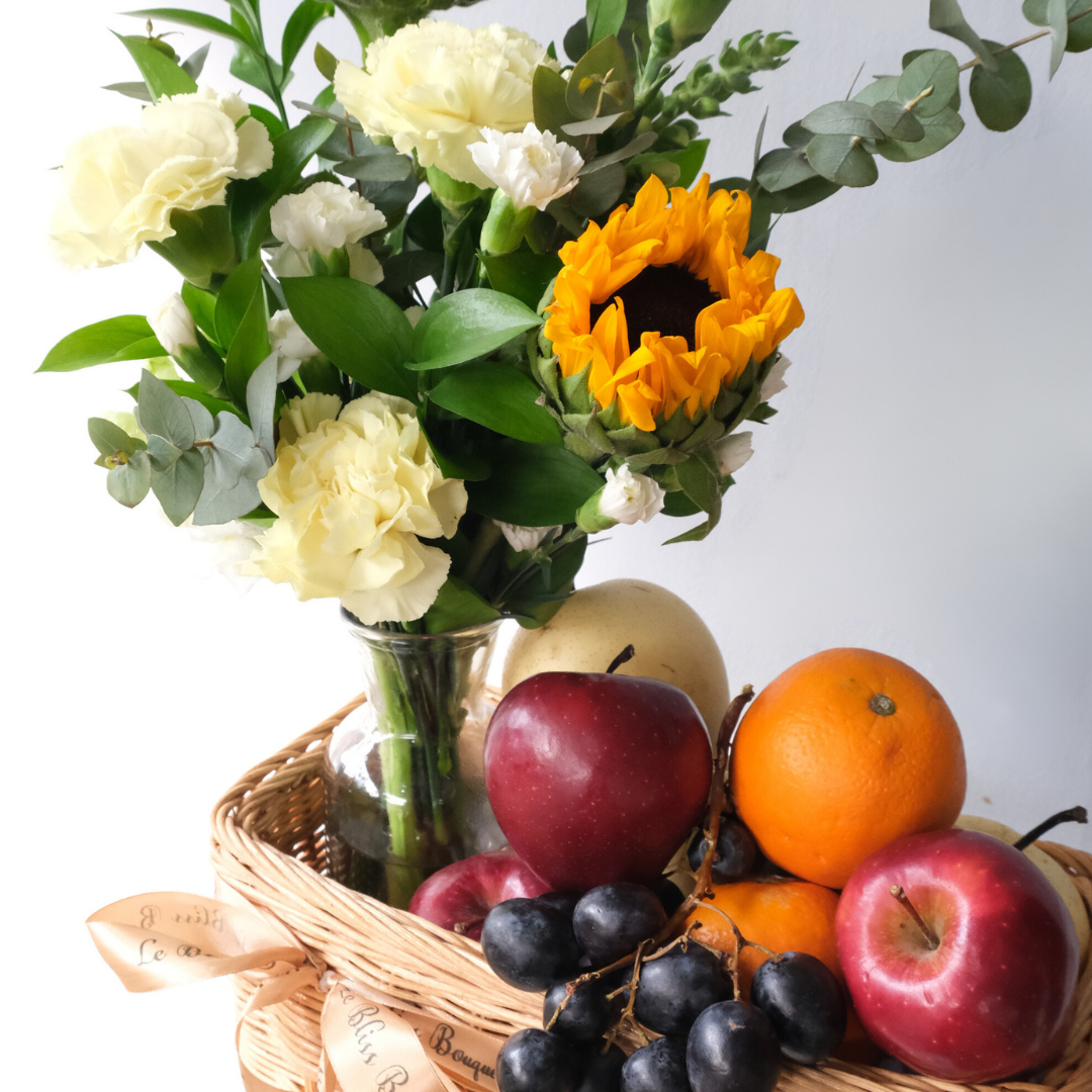 Sunflower Fruit Parcel - Le Bliss Bouquet