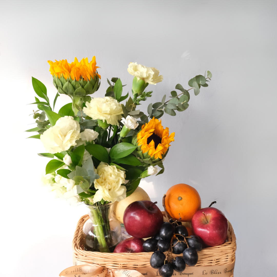 Sunflower Fruit Parcel - Le Bliss Bouquet