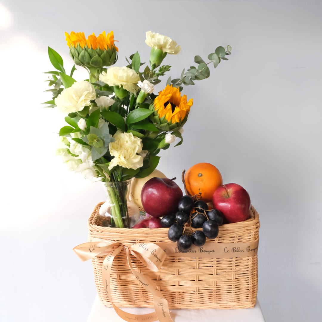 Sunflower Fruit Parcel - Le Bliss Bouquet