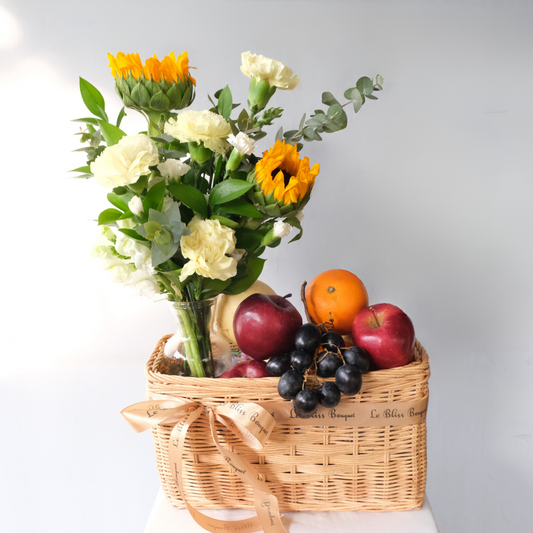 Sunflower Fruit Parcel - Le Bliss Bouquet
