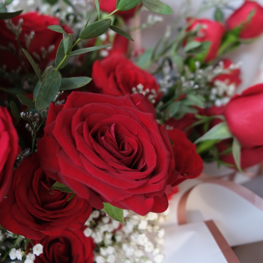 Sexy Red Rose Bouquet