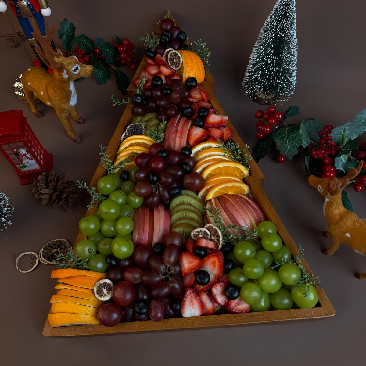 Christmas Tree Fruit Platter