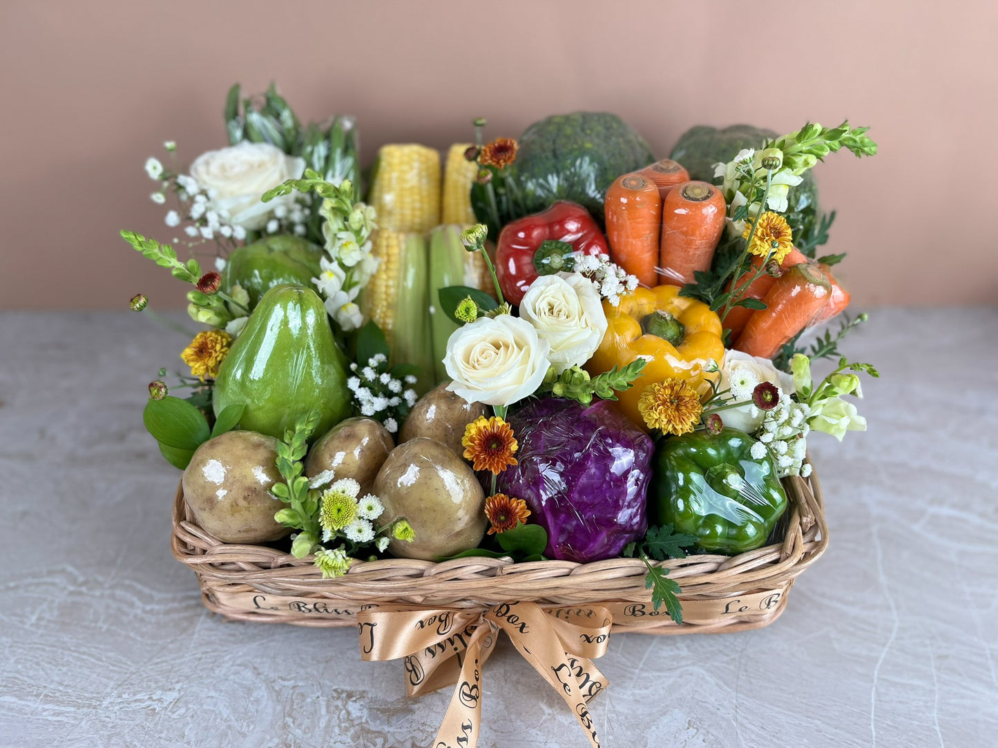 Rustic Veggie Basket