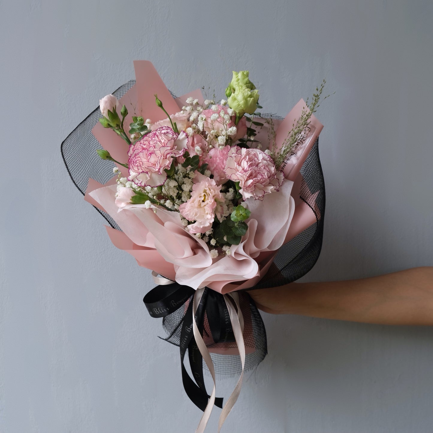 Lisianthus Carnation Smallie Bouquet