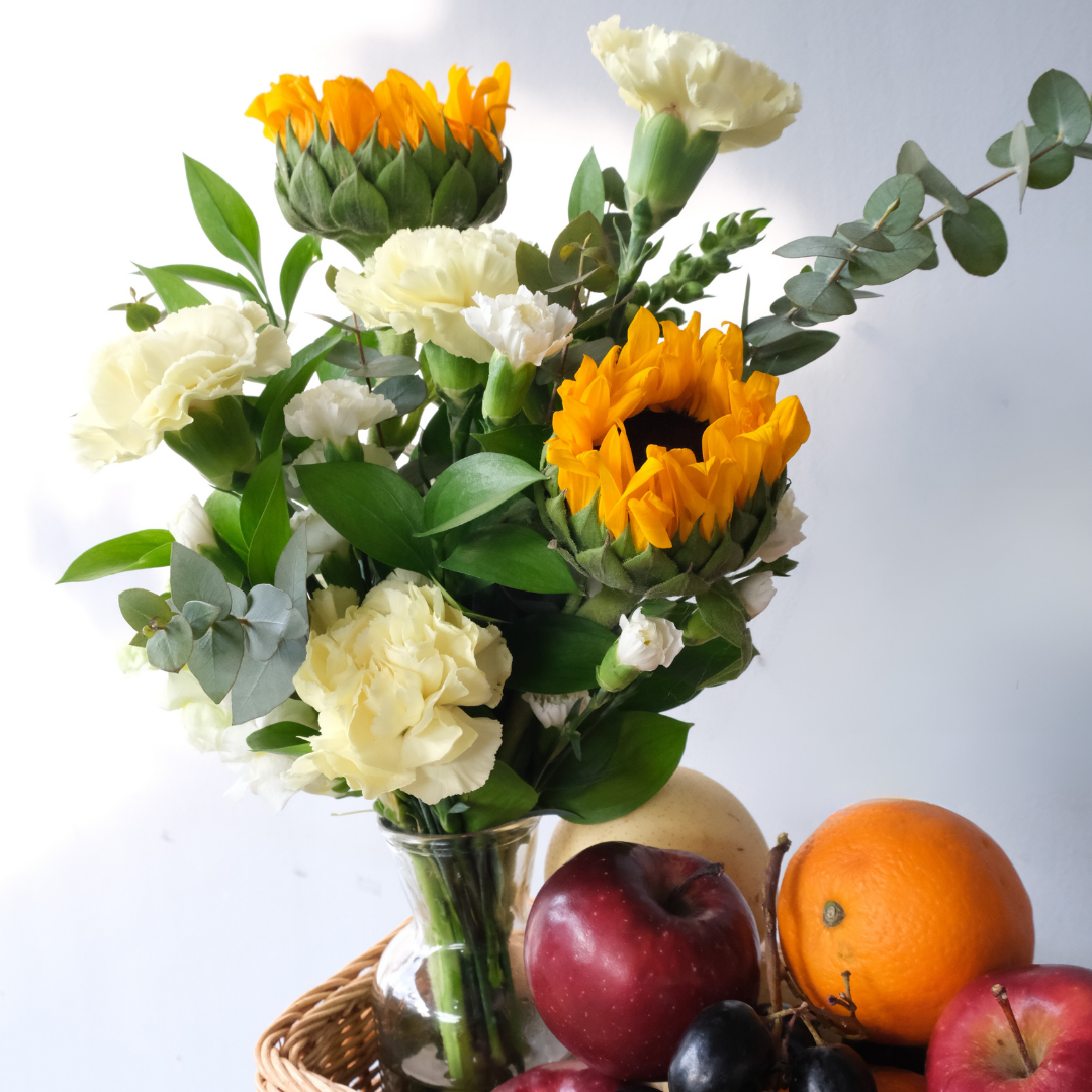 Sunflower Fruit Parcel - Le Bliss Bouquet