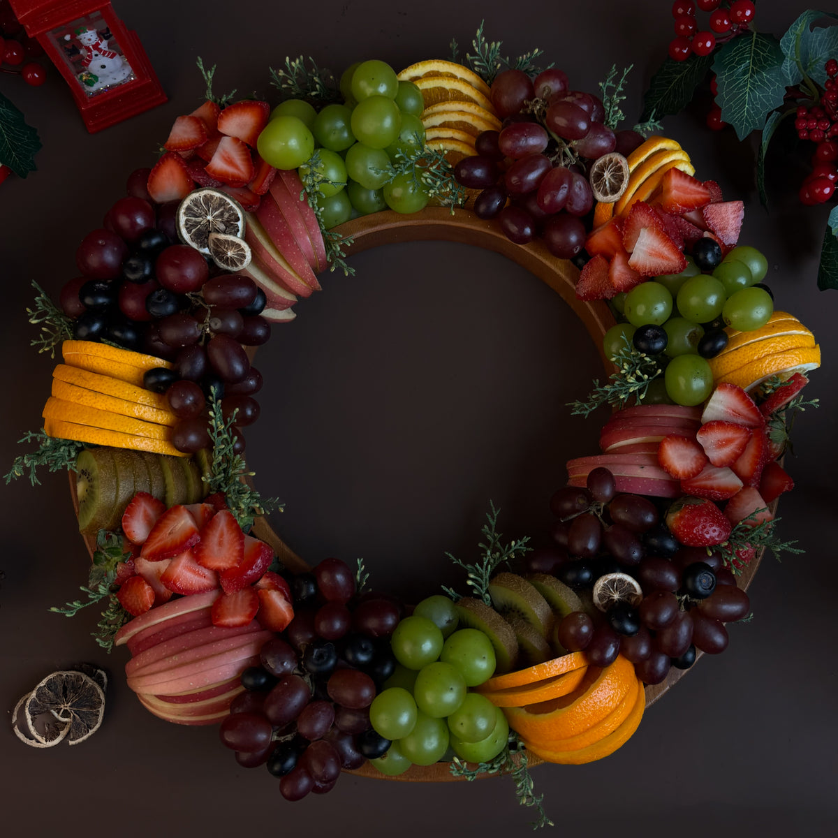 Wreath Fruit Platter