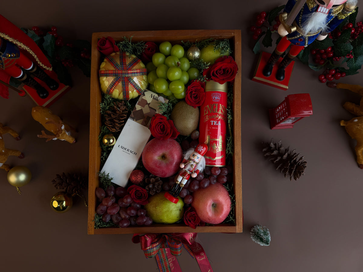 Laderach TWG Christmas Fruit Hamper