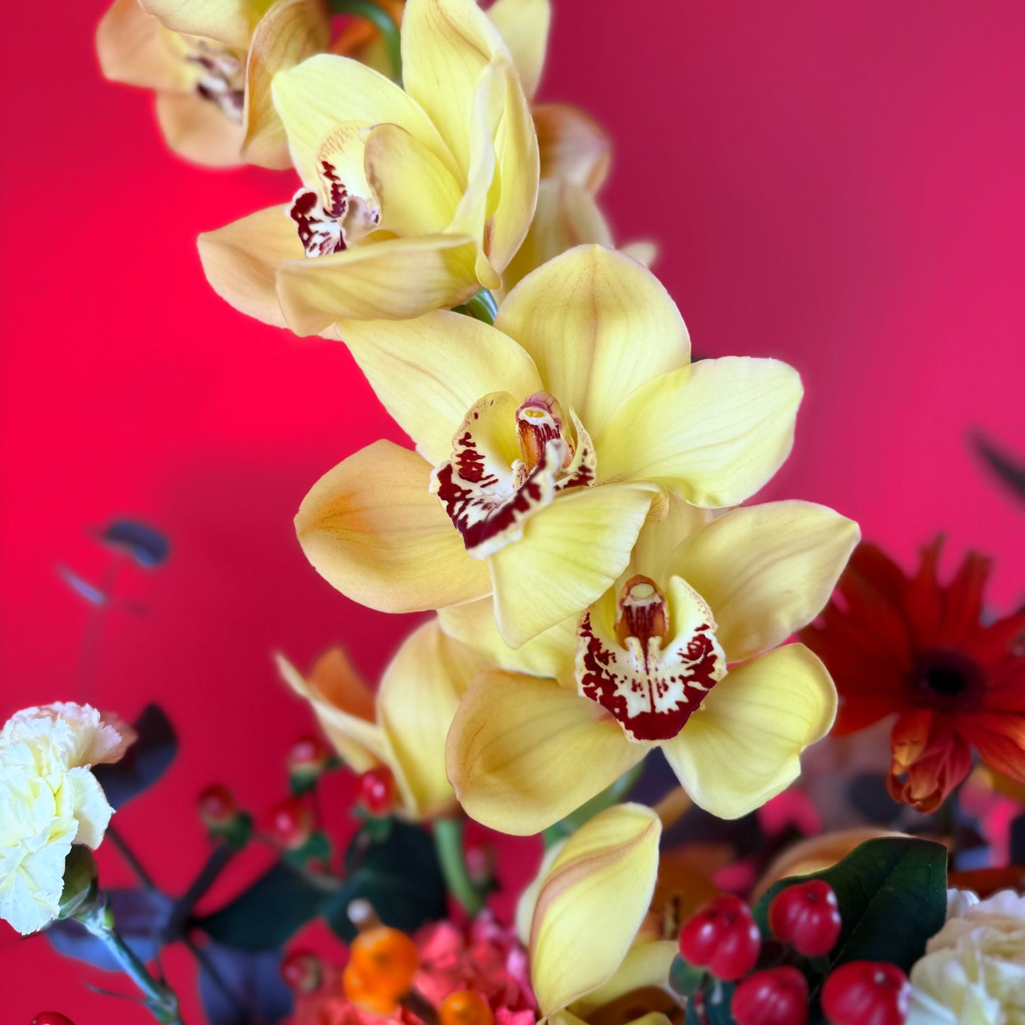 Blissful Fortune Grand Vase Arrangement