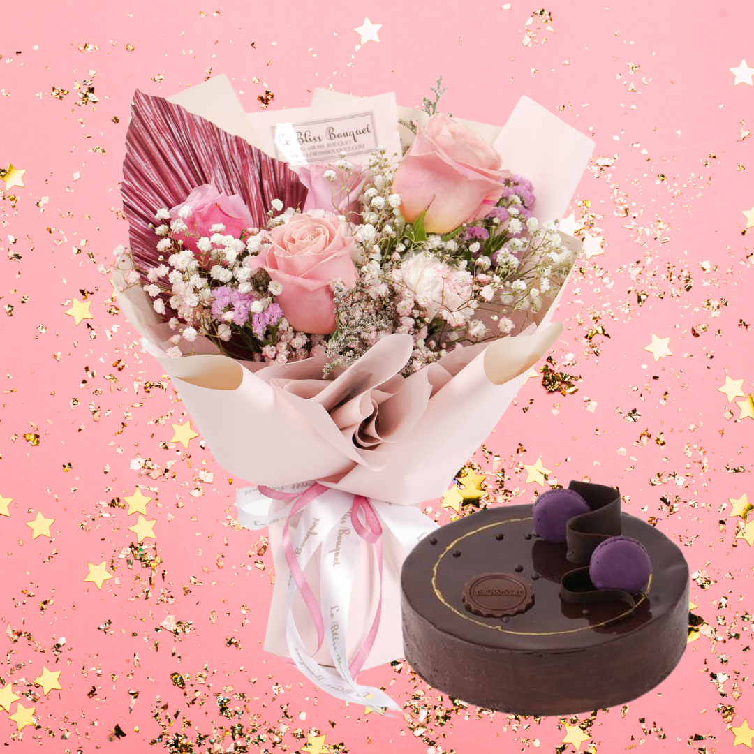 Birthday Gift Set Sweet Theme - Le Bliss Bouquet