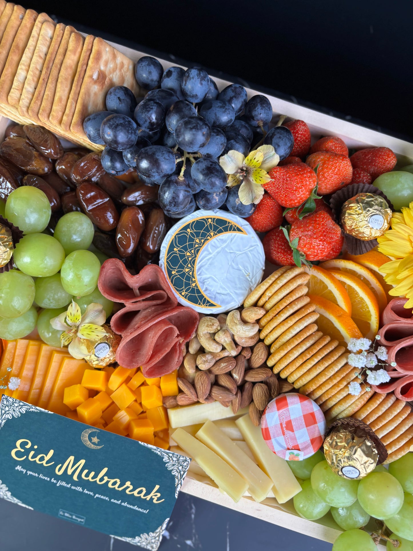 Cheese Fruit Platter Eid Fitr Hamper