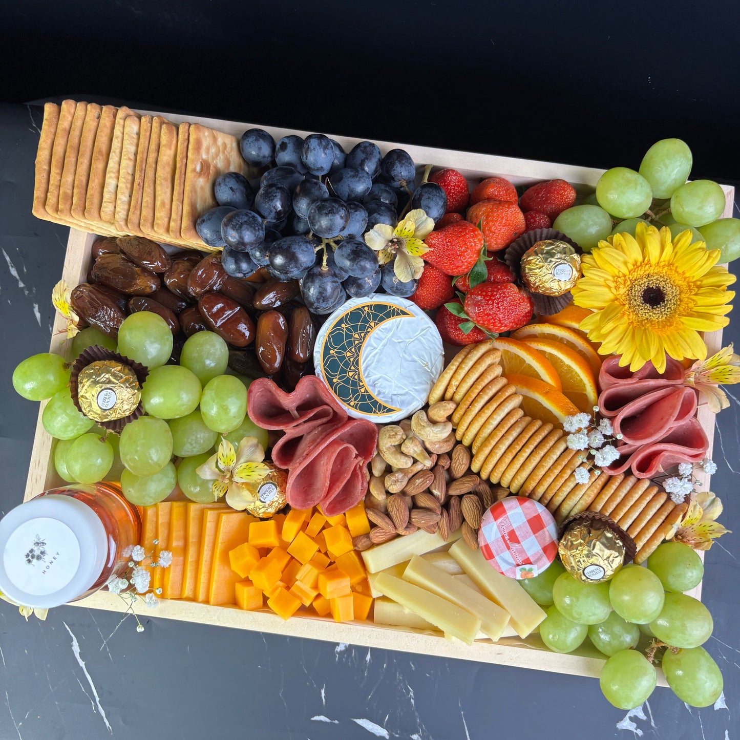 Cheese Fruit Platter Eid Fitr Hamper