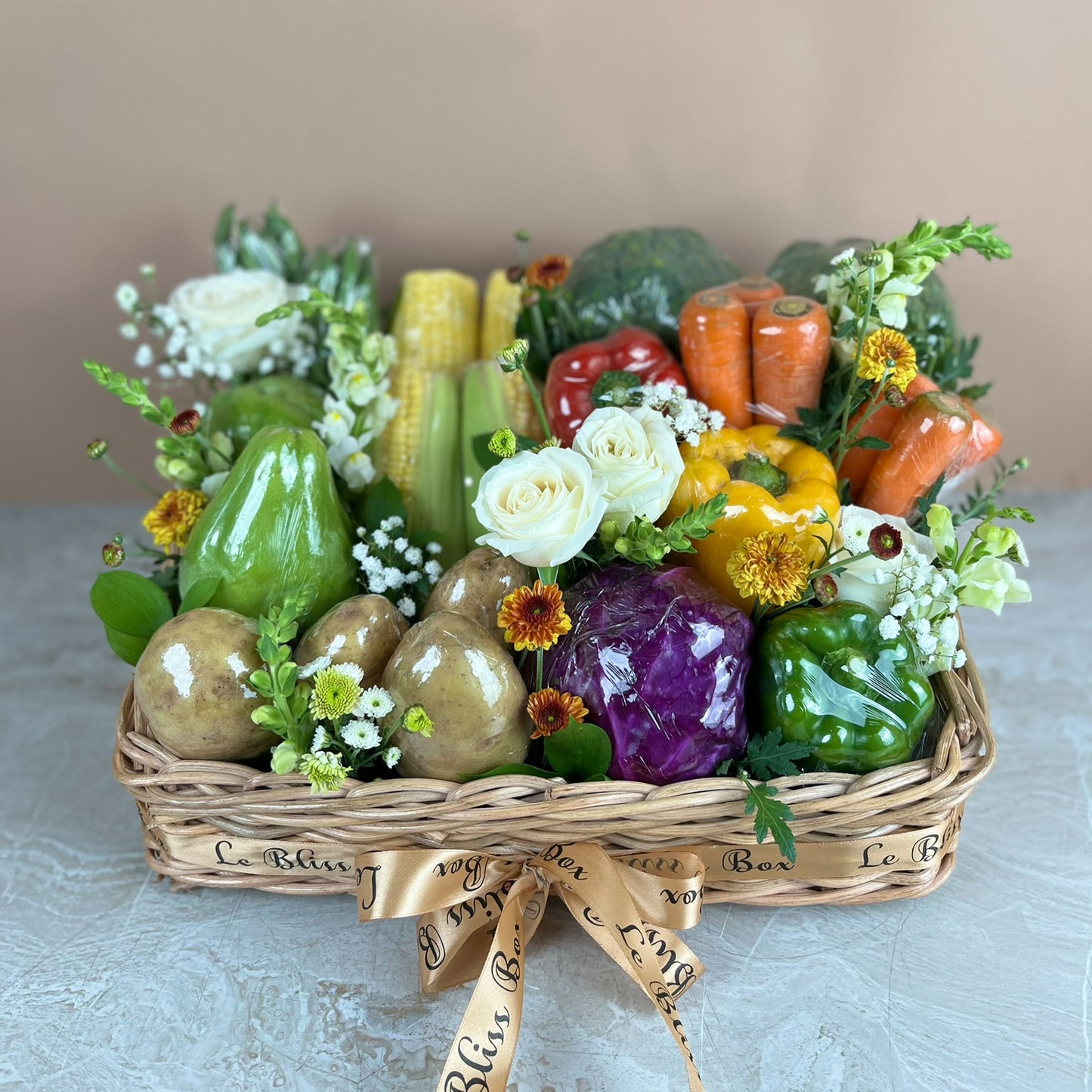 Rustic Veggie Basket