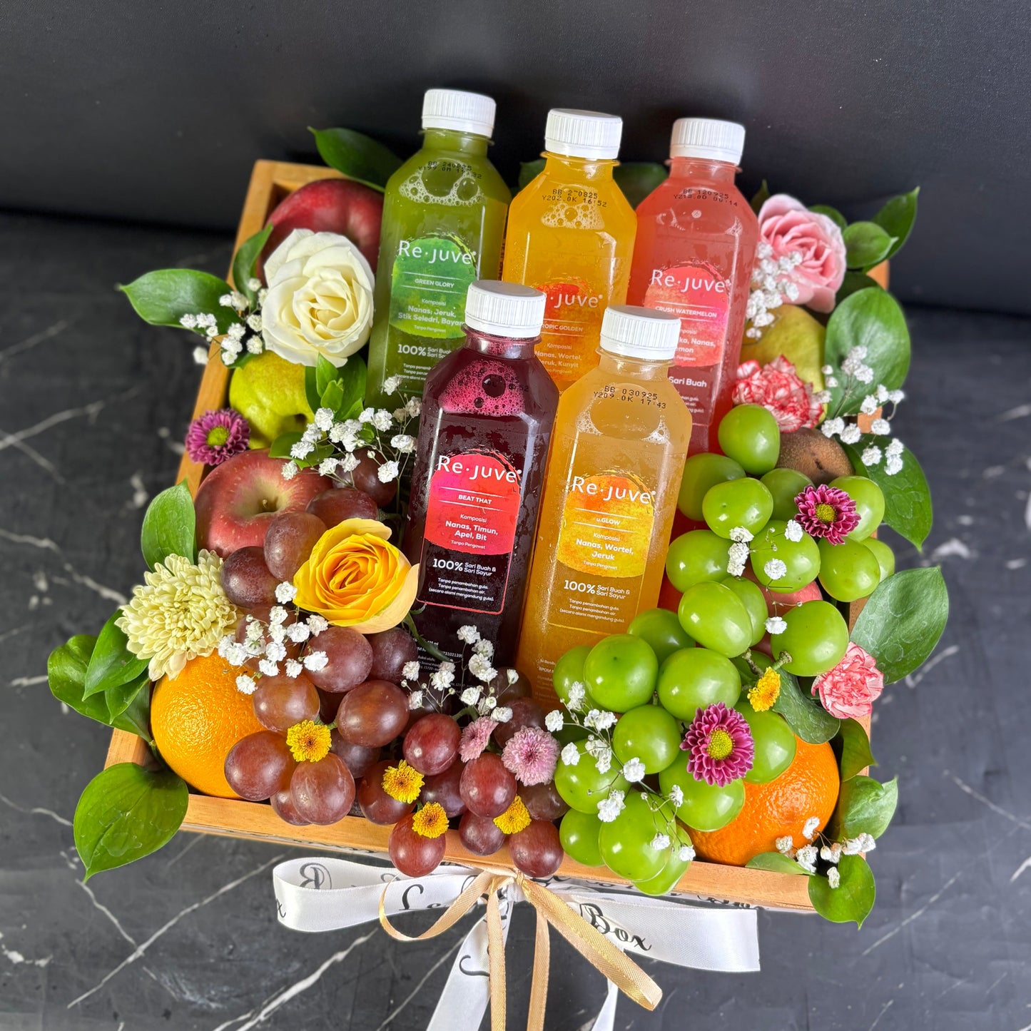 5 Rejuve Wooden Fruit Box