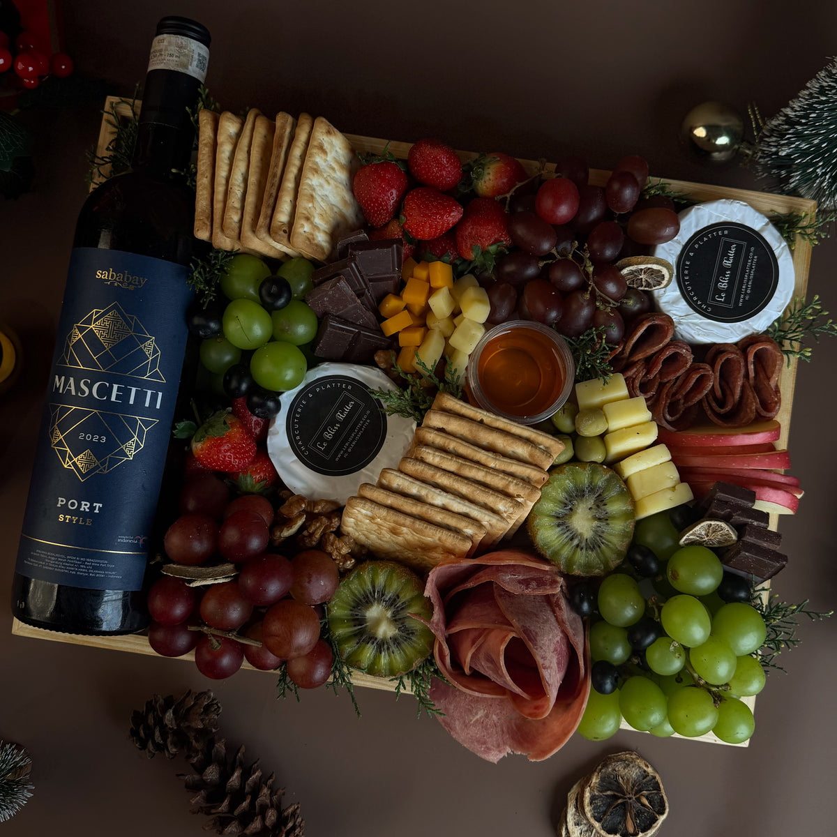Mascetti Festive Cheese Platter