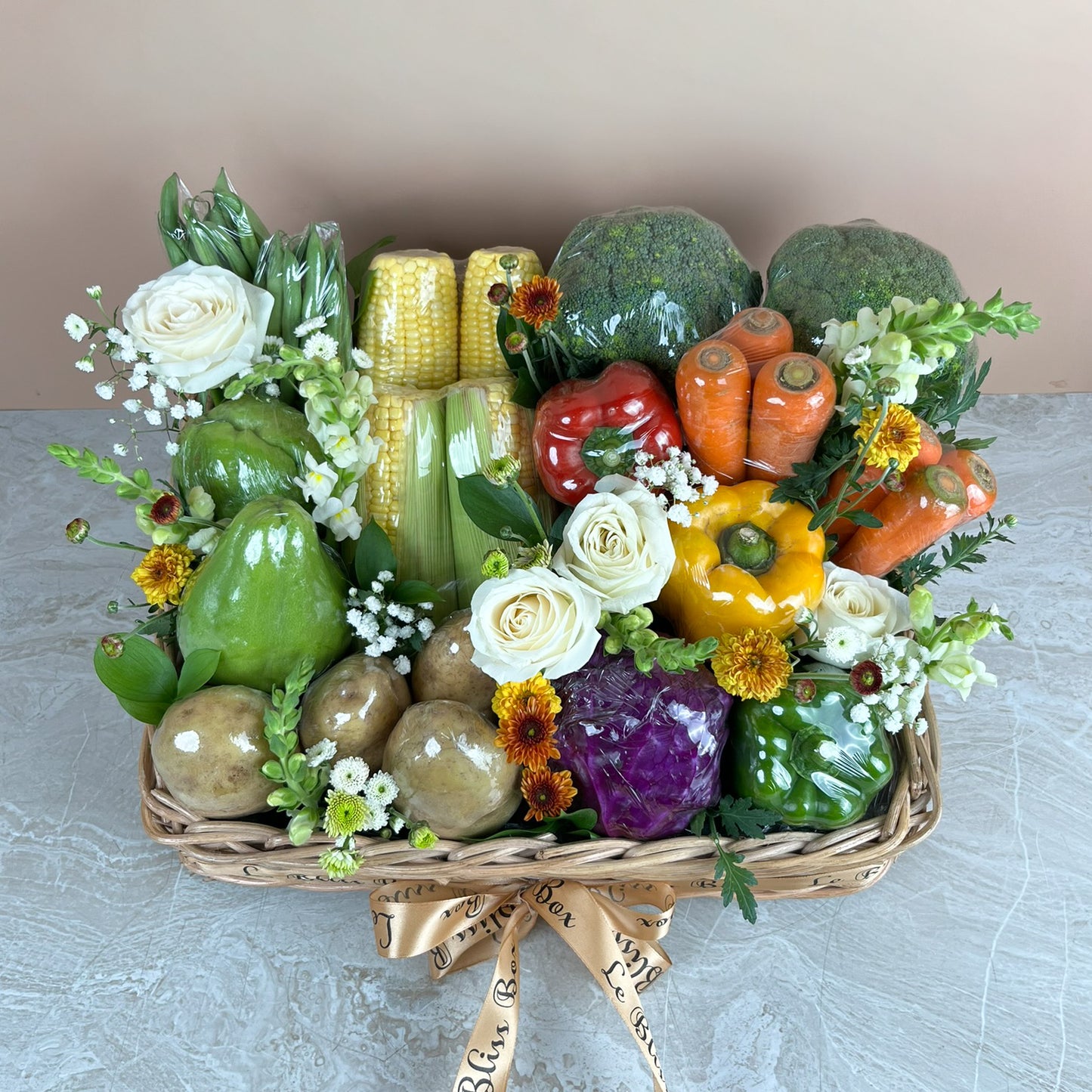 Rustic Veggie Basket