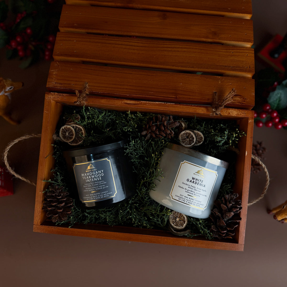 Bath Body Works Candle Hamper