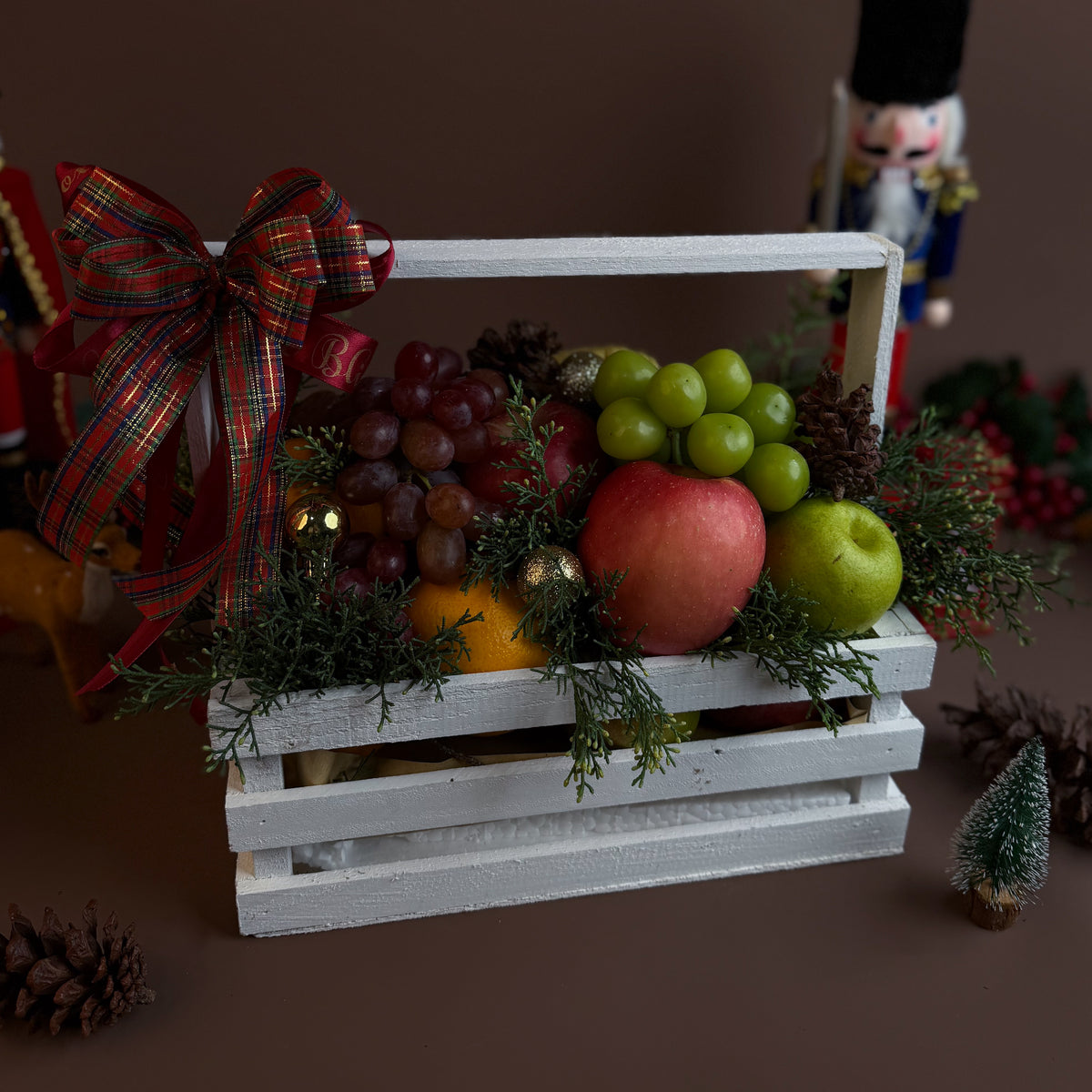 Xmas Crate Fruit Parcel