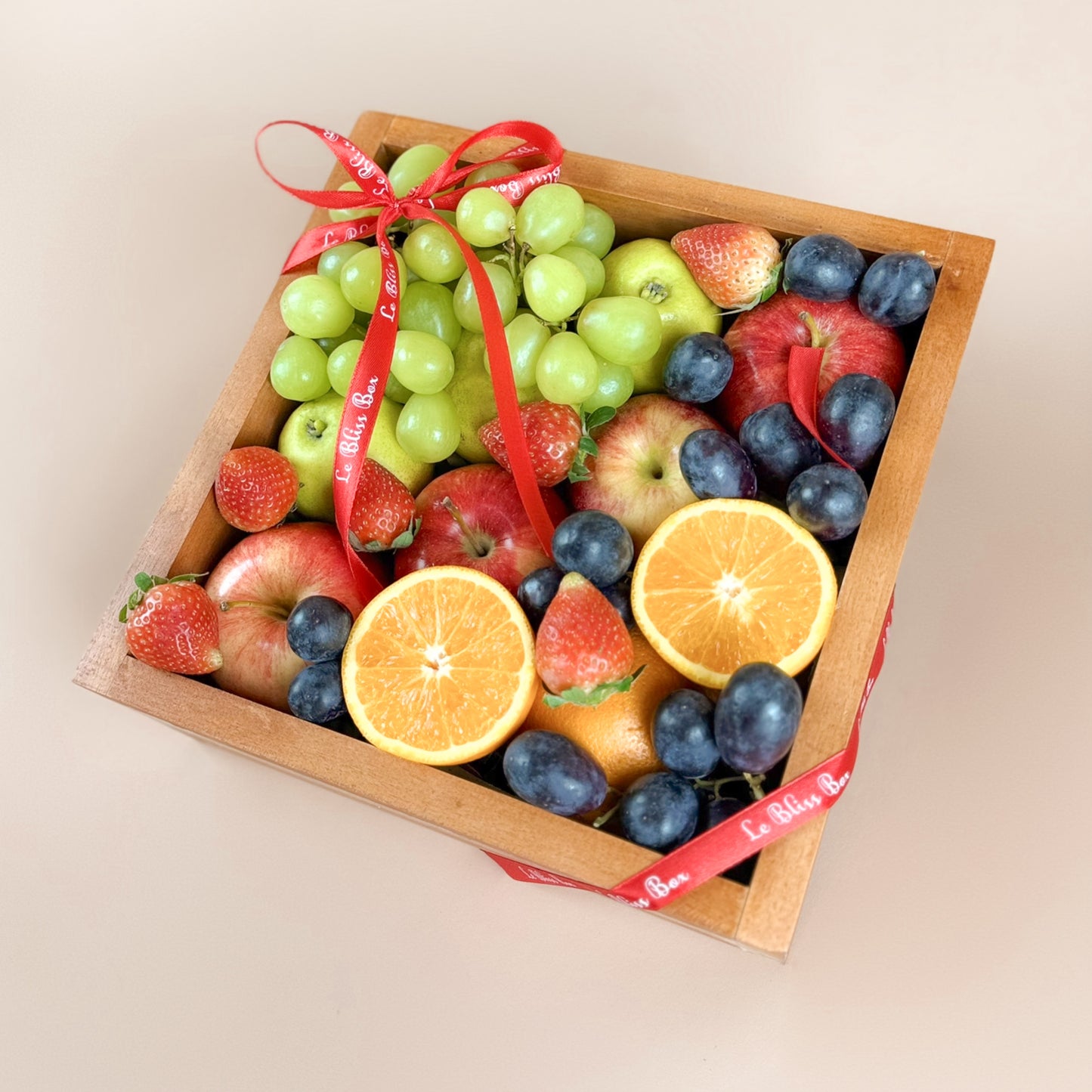 Petite Colorful Wooden Fruit Box