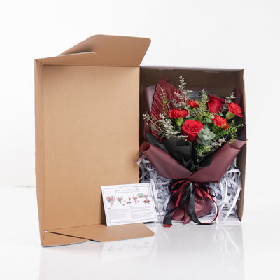 Red Rose Nationwide Bouquet - Le Bliss Bouquet