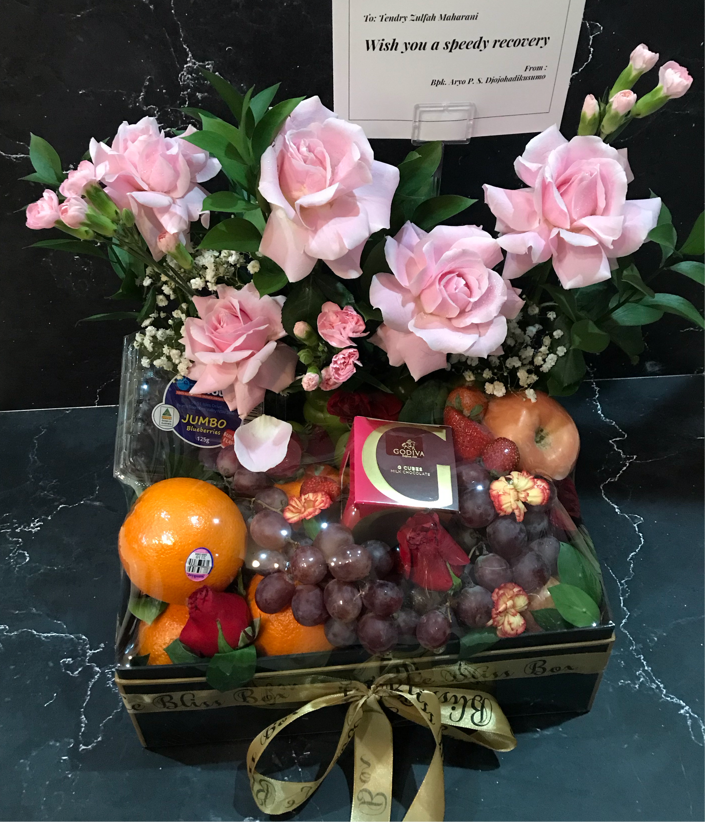 Godiva Pink Rose Fruit