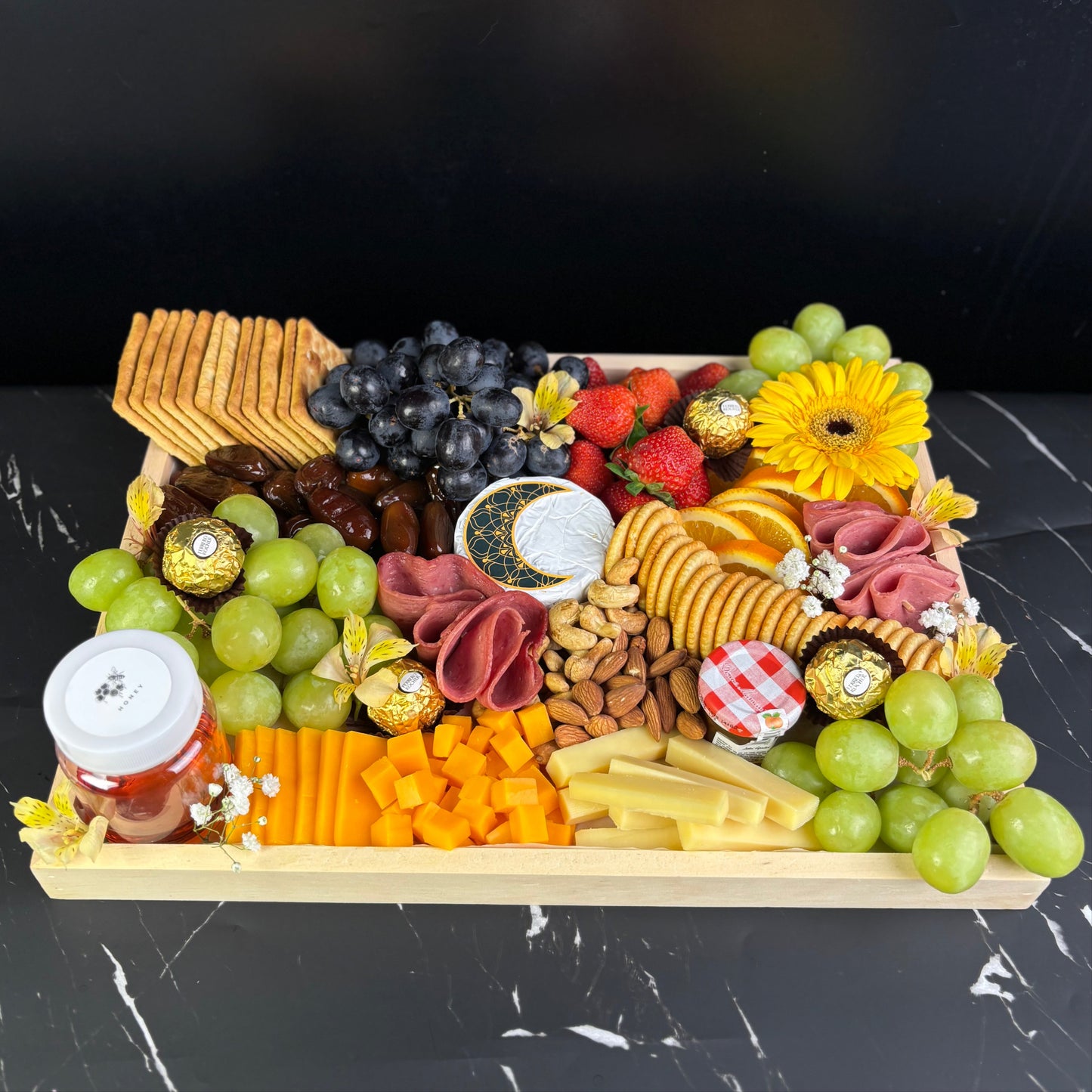 Cheese Fruit Platter Eid Fitr Hamper