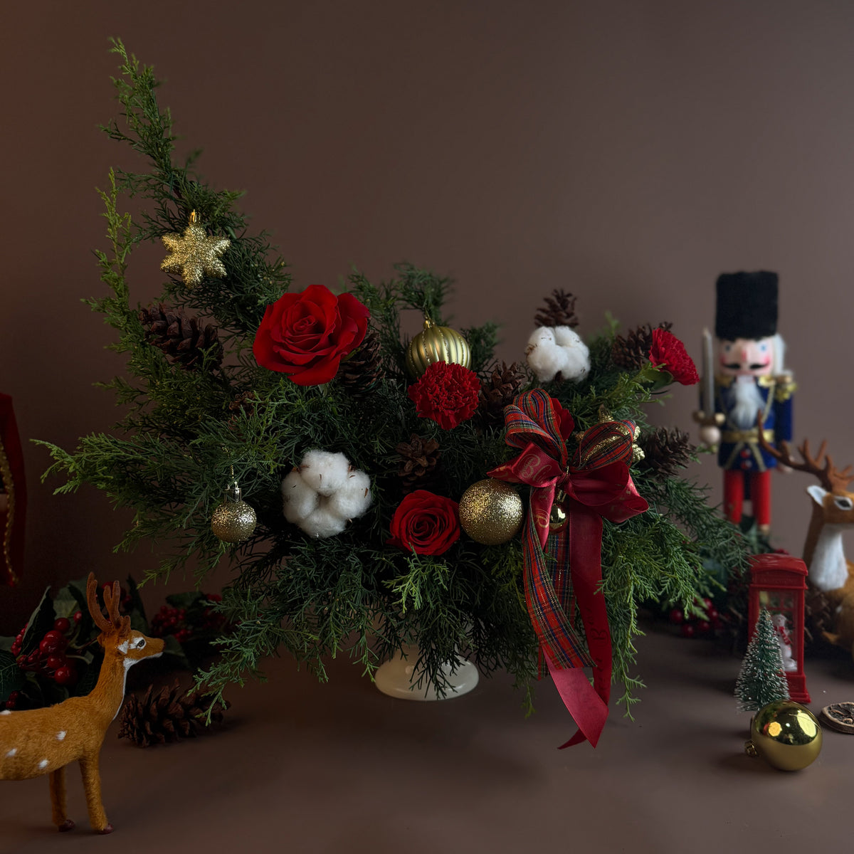 Evergreen Estate Vase Arrangement