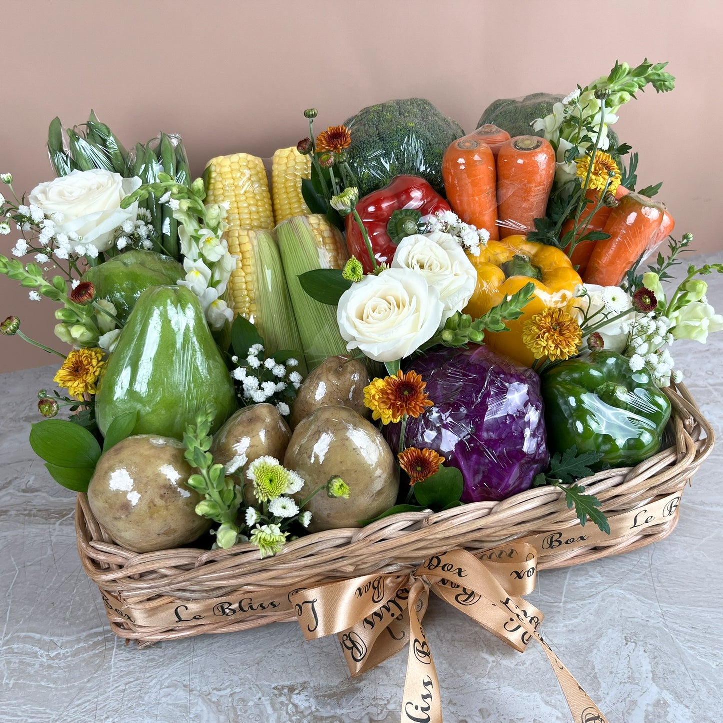 Rustic Veggie Basket